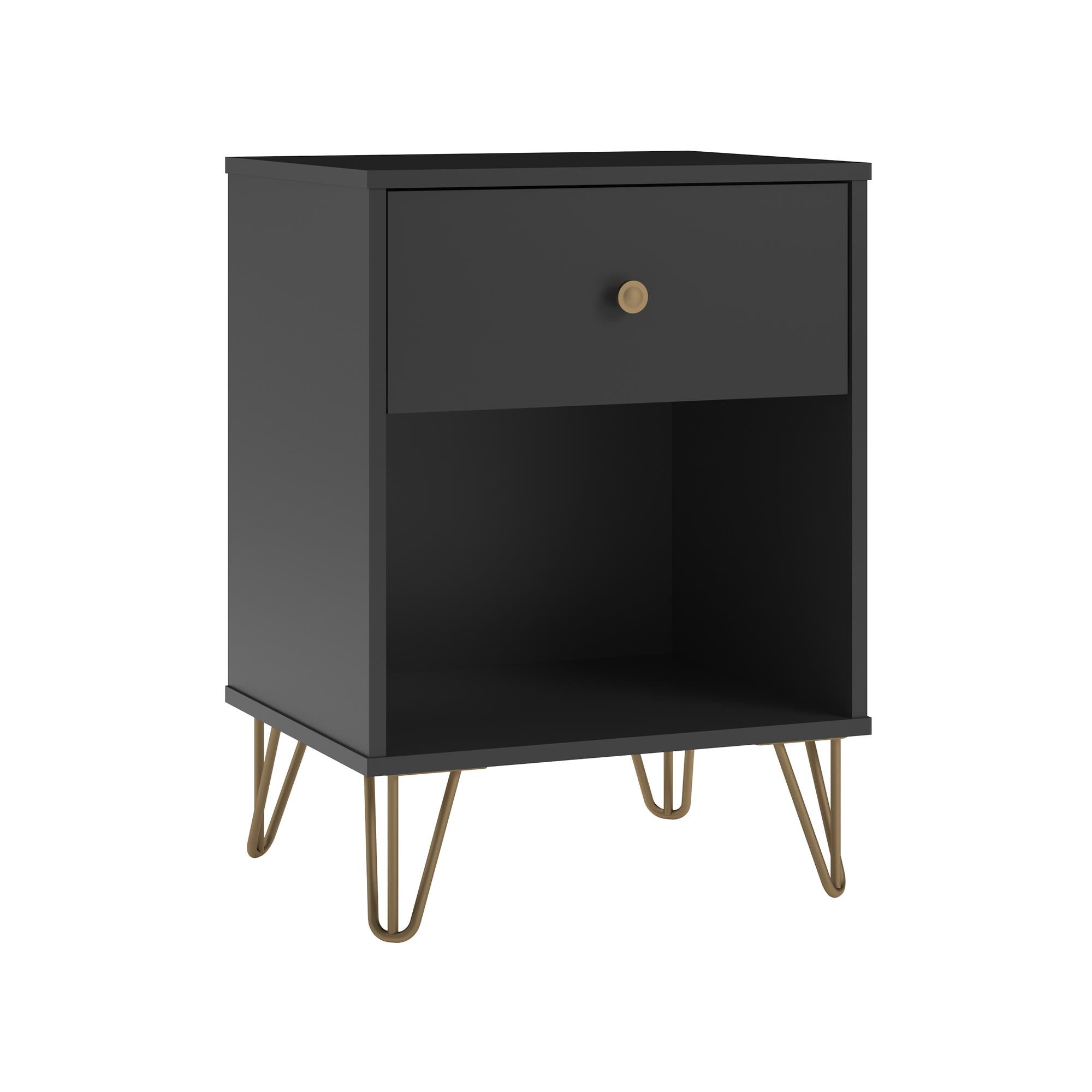 Novogratz Owen Nightstand - Black