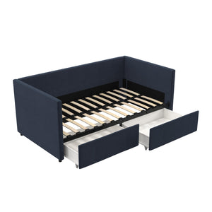 DHP Daybed with Storage - Blue Linen - Twin