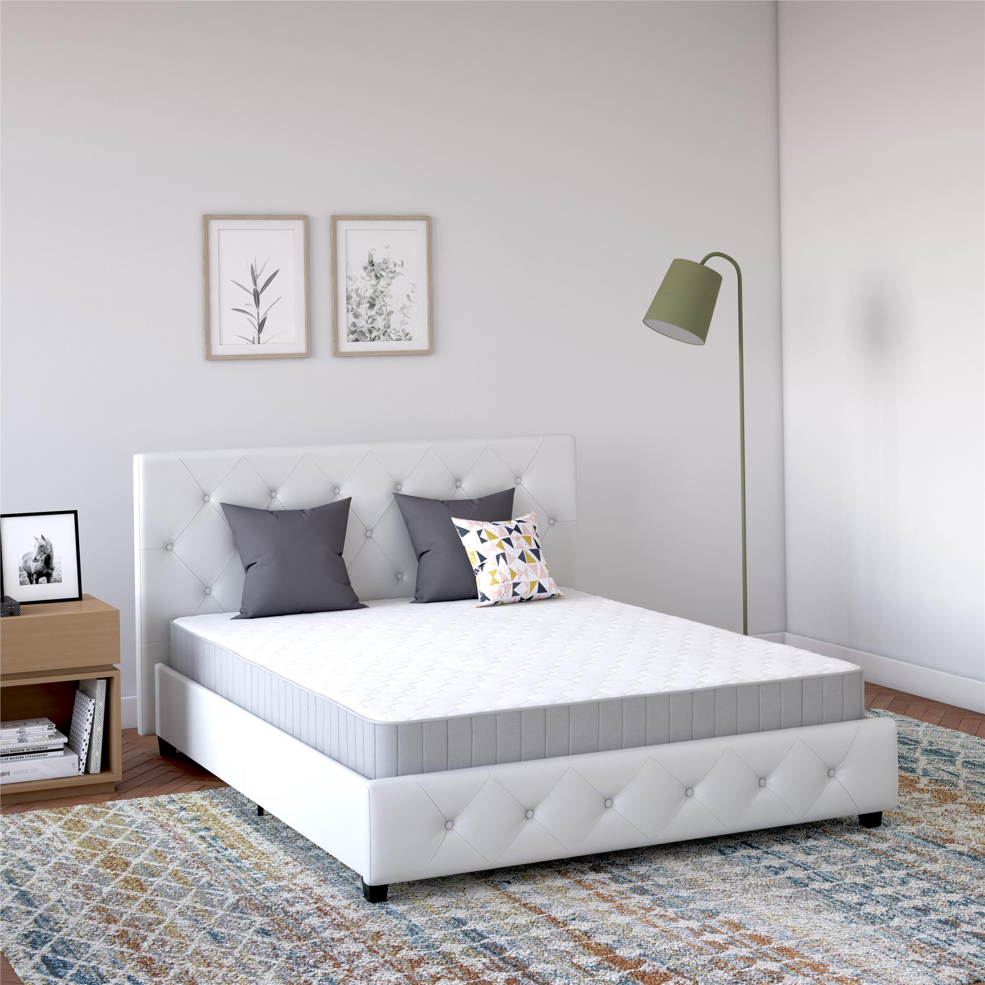 Signature Sleep Hush 8" Pocket Spring Mattress - White - Queen