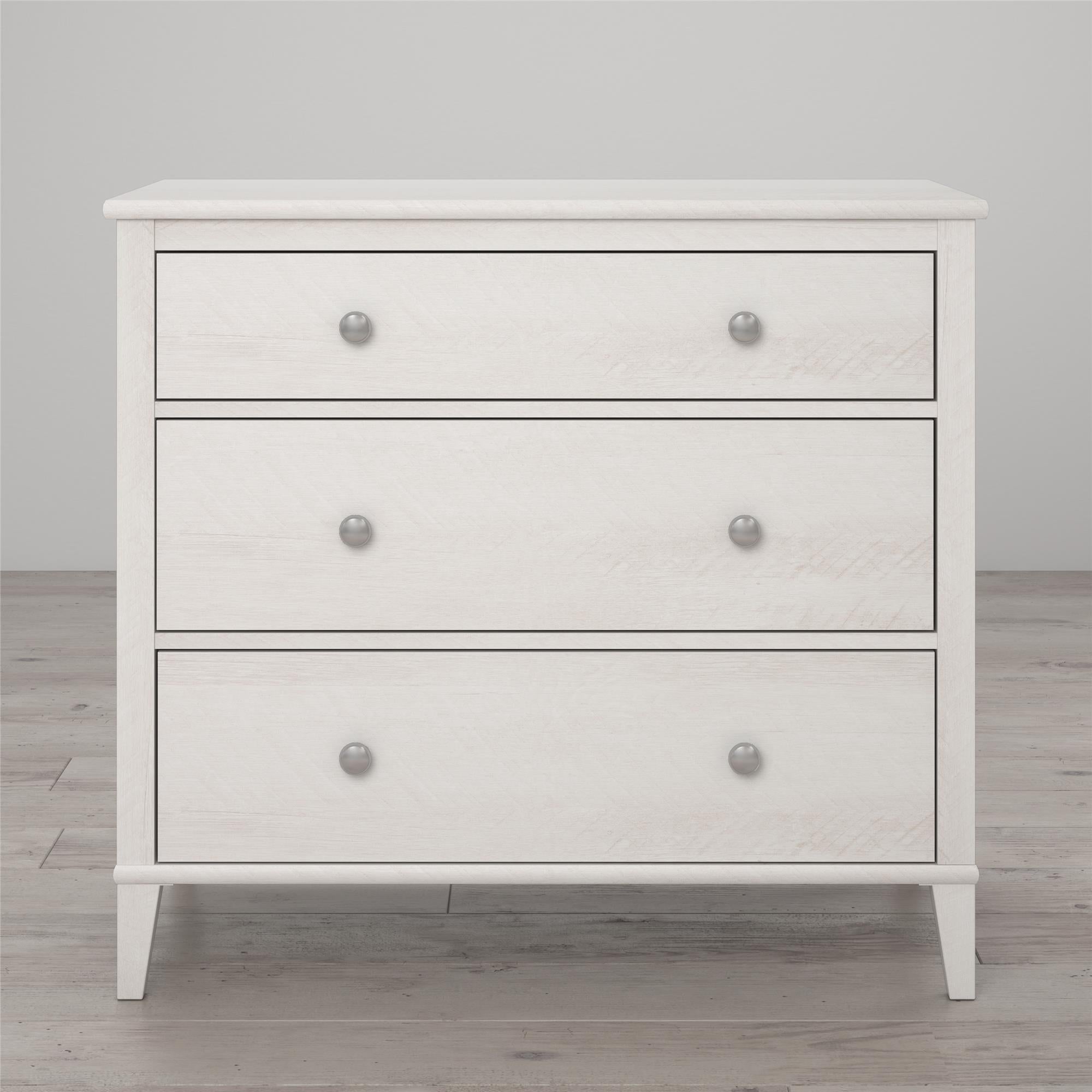 Monarch Hill Poppy Ivory Oak 3 Drawer Dresser - Ivory Oak
