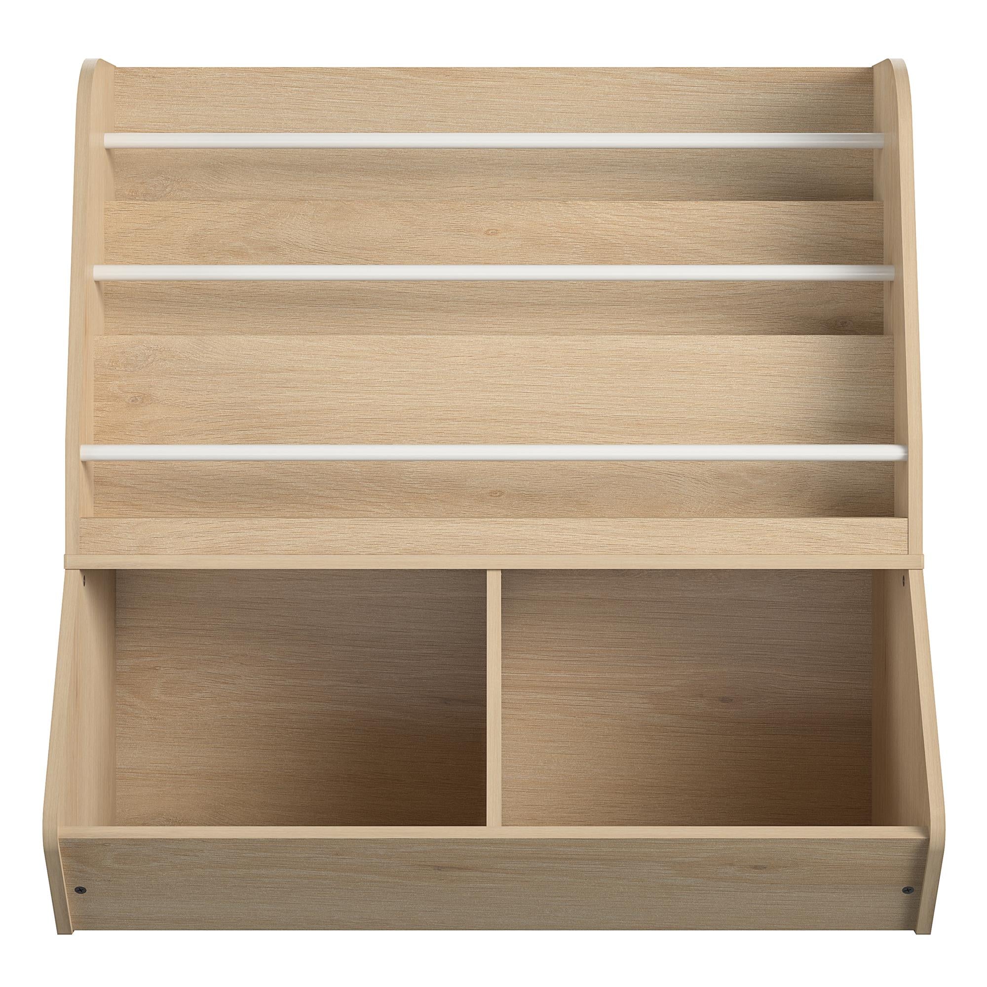Ameriwood Home Tyler Kids Book and Toy Storage - Blonde Oak