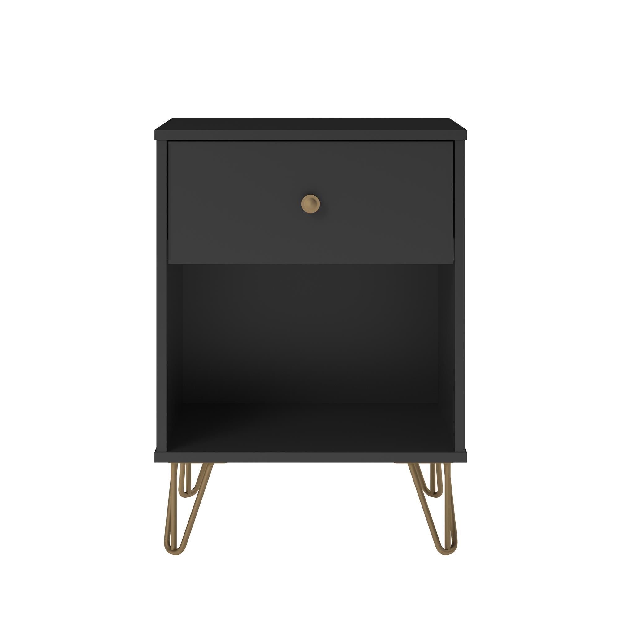 Novogratz Owen Nightstand - Black