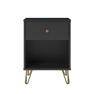 Novogratz Owen Nightstand - Black