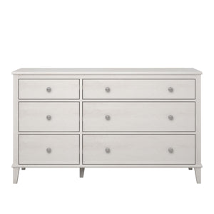 Monarch Hill Poppy 6-Drawer Dresser, Ivory Oak - Ivory Oak