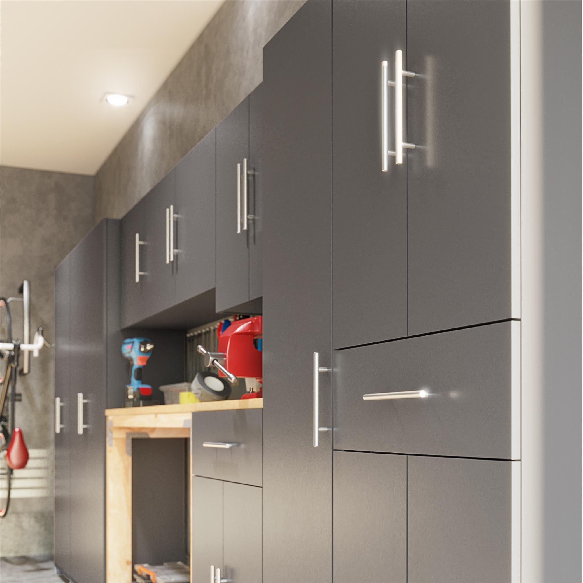 Systembuild Evolution Camberly 54" Wall Cabinet - Graphite Grey