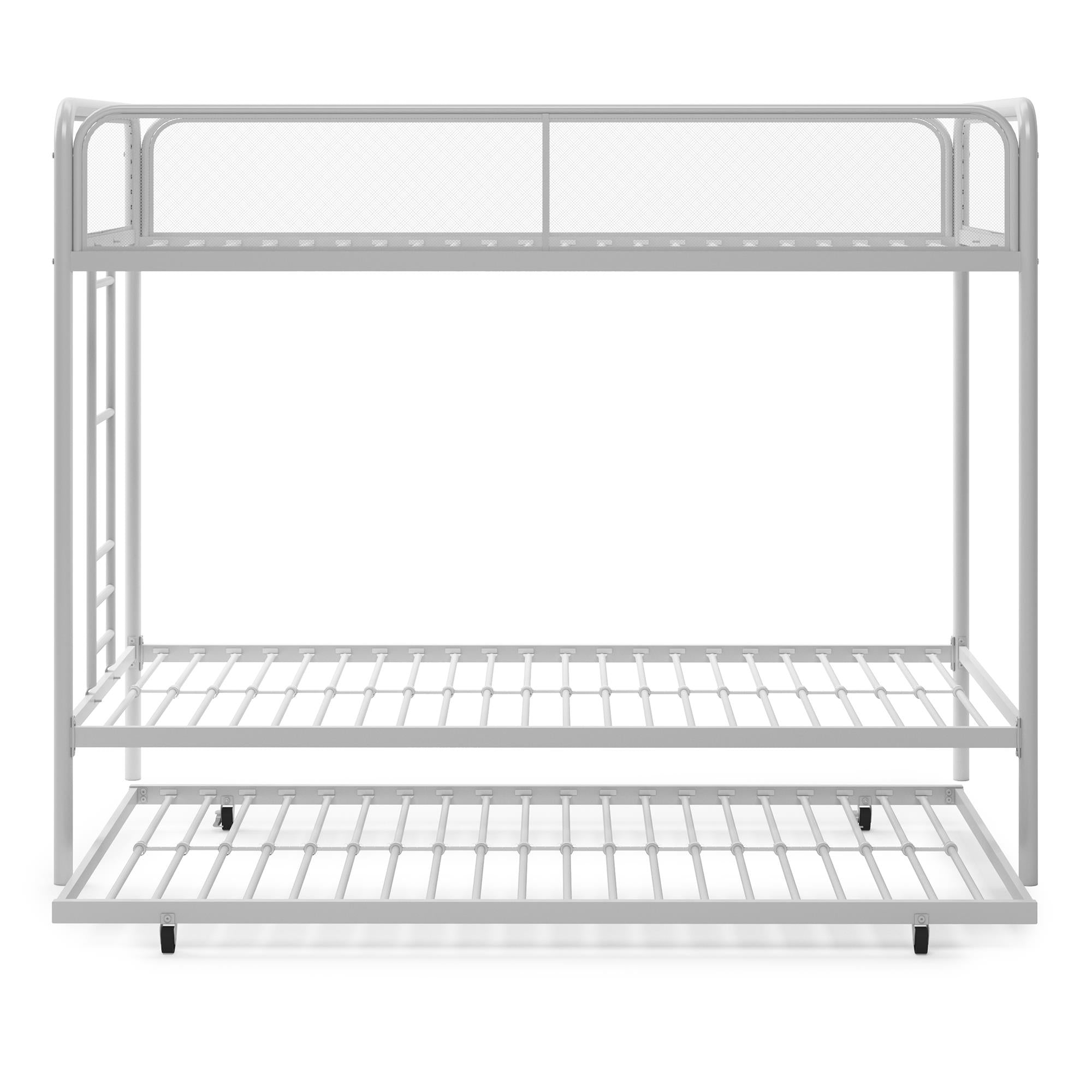 DHP Isaiah Kids' Triple Bunk Bed - Gray - Twin-Over-Twin