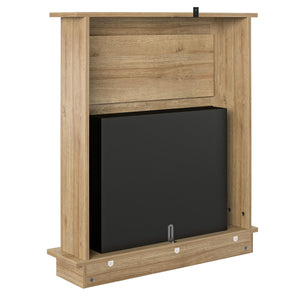 Ameriwood Home Ellsworth Electric Fireplace with Mantel - Natural