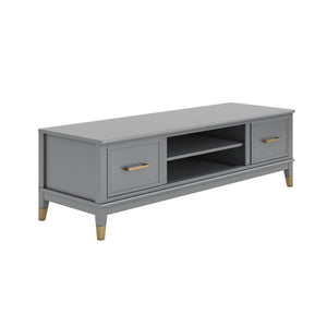 CosmoLiving Westerleigh TV Stand for TVs up to 65" - Graphite Grey