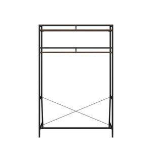 Novogratz Beverly Over-The-Bed Storage for Twin & XL Twin Beds - Florence Walnut
