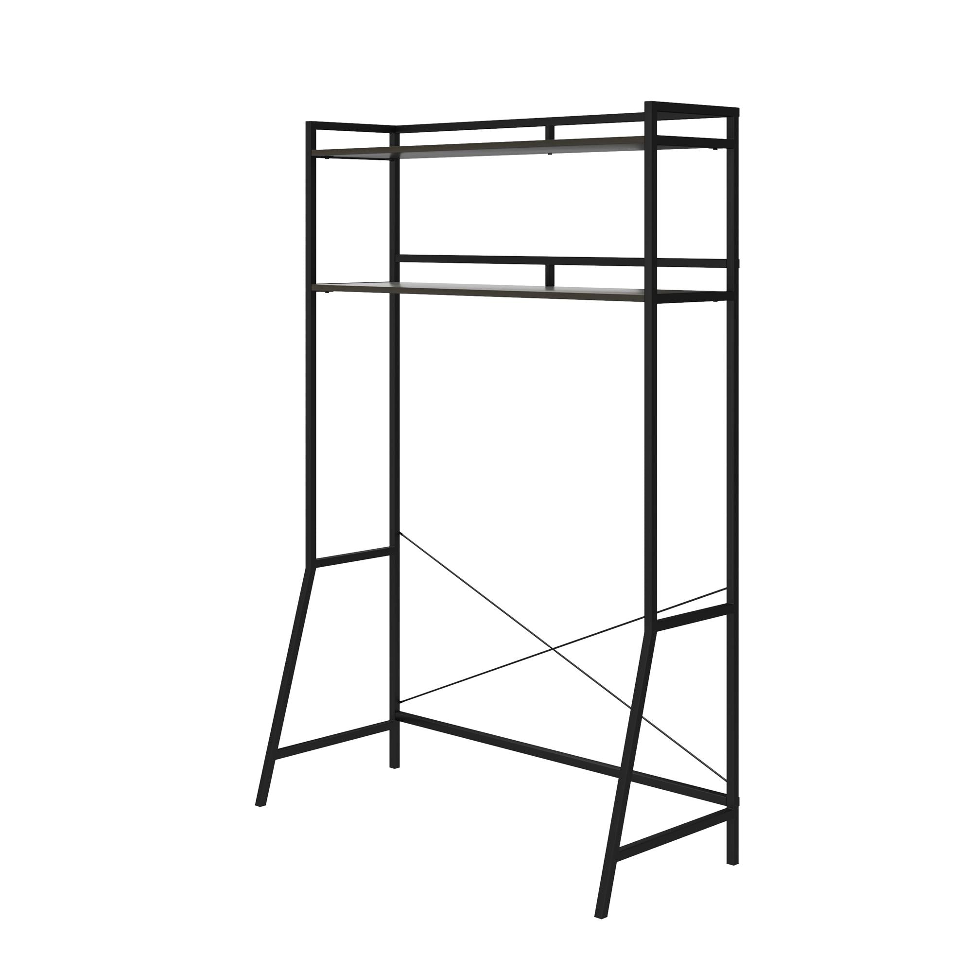 Novogratz Beverly Over-The-Bed Storage for Twin & XL Twin Beds - Espresso