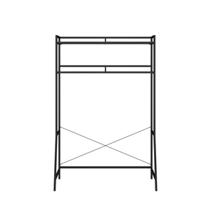 Novogratz Beverly Over-The-Bed Storage for Twin & XL Twin Beds - Black Oak