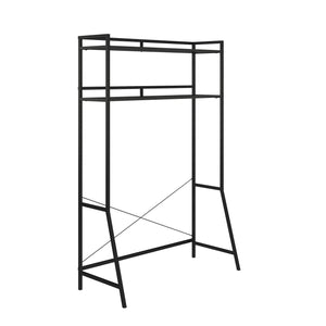 Novogratz Beverly Over-The-Bed Storage for Twin & XL Twin Beds - Black Oak