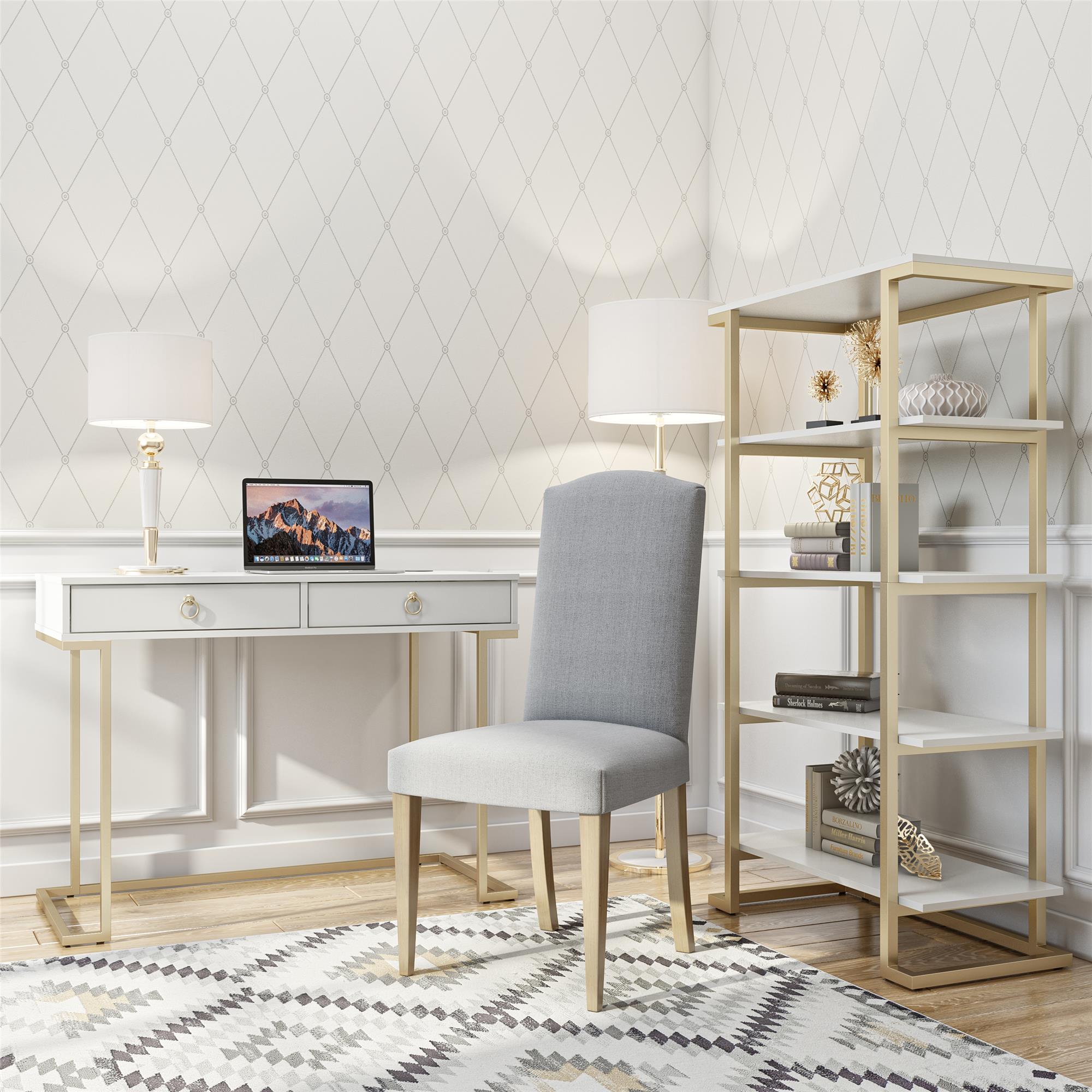 CosmoLiving Camila Writing Desk - White