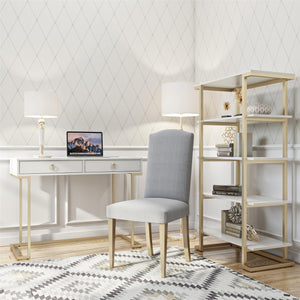 CosmoLiving Camila Writing Desk - White