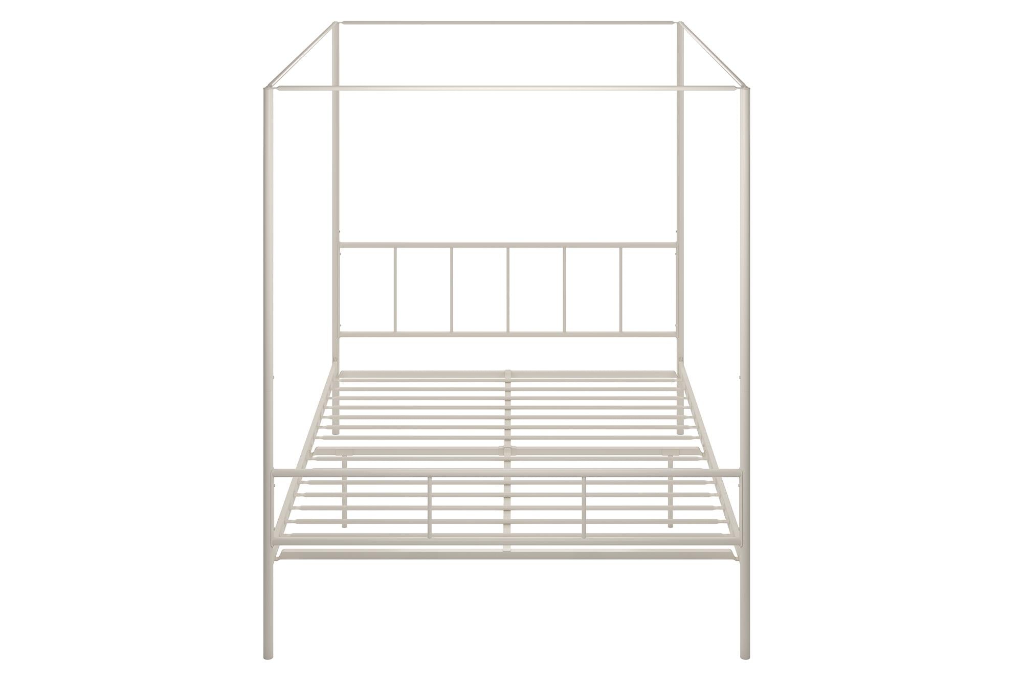 Novogratz Marion Canopy Bed - White - Queen