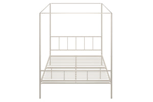 Novogratz Marion Canopy Bed - White - Queen
