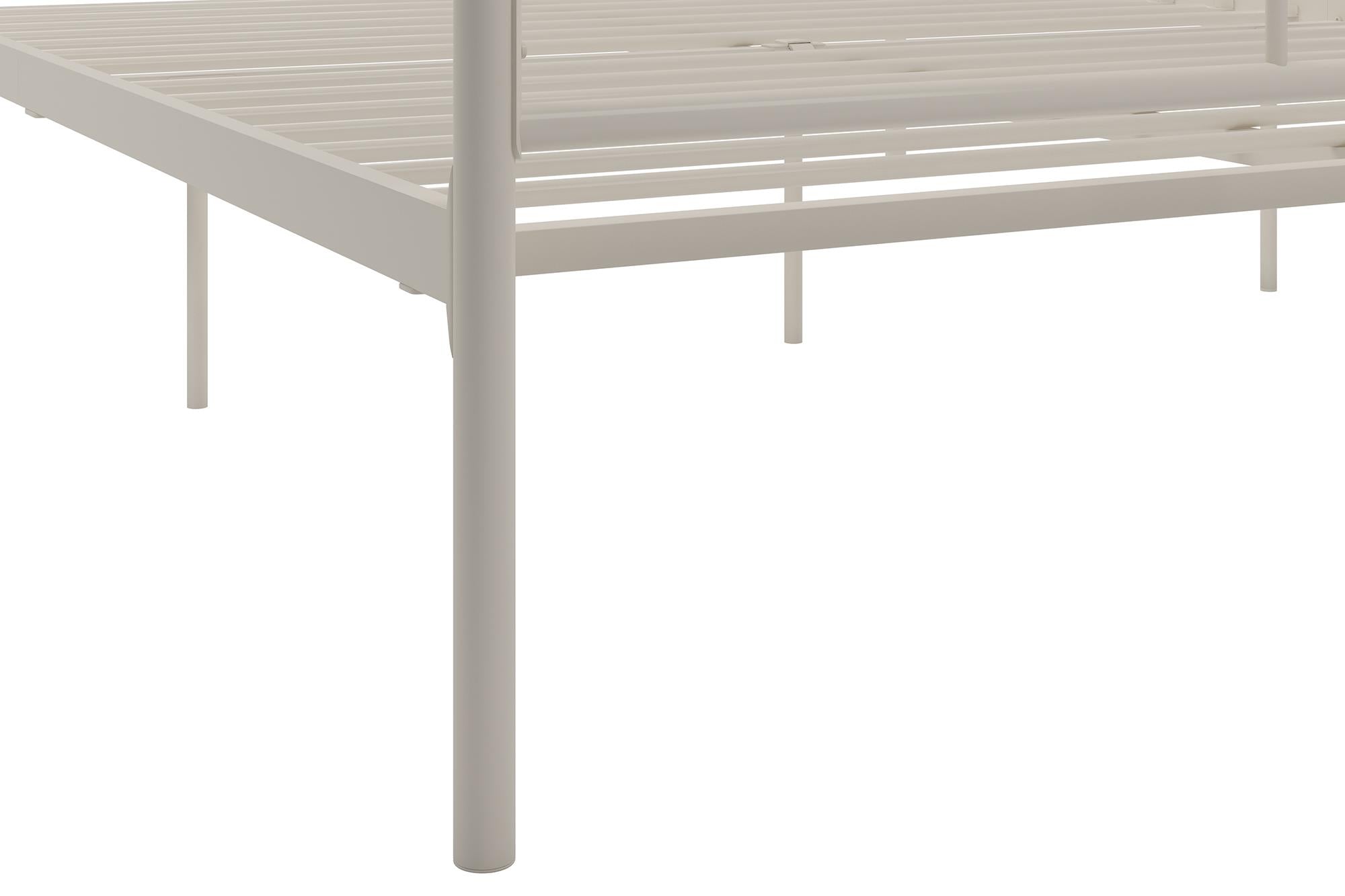 Novogratz Marion Canopy Bed - White - Queen