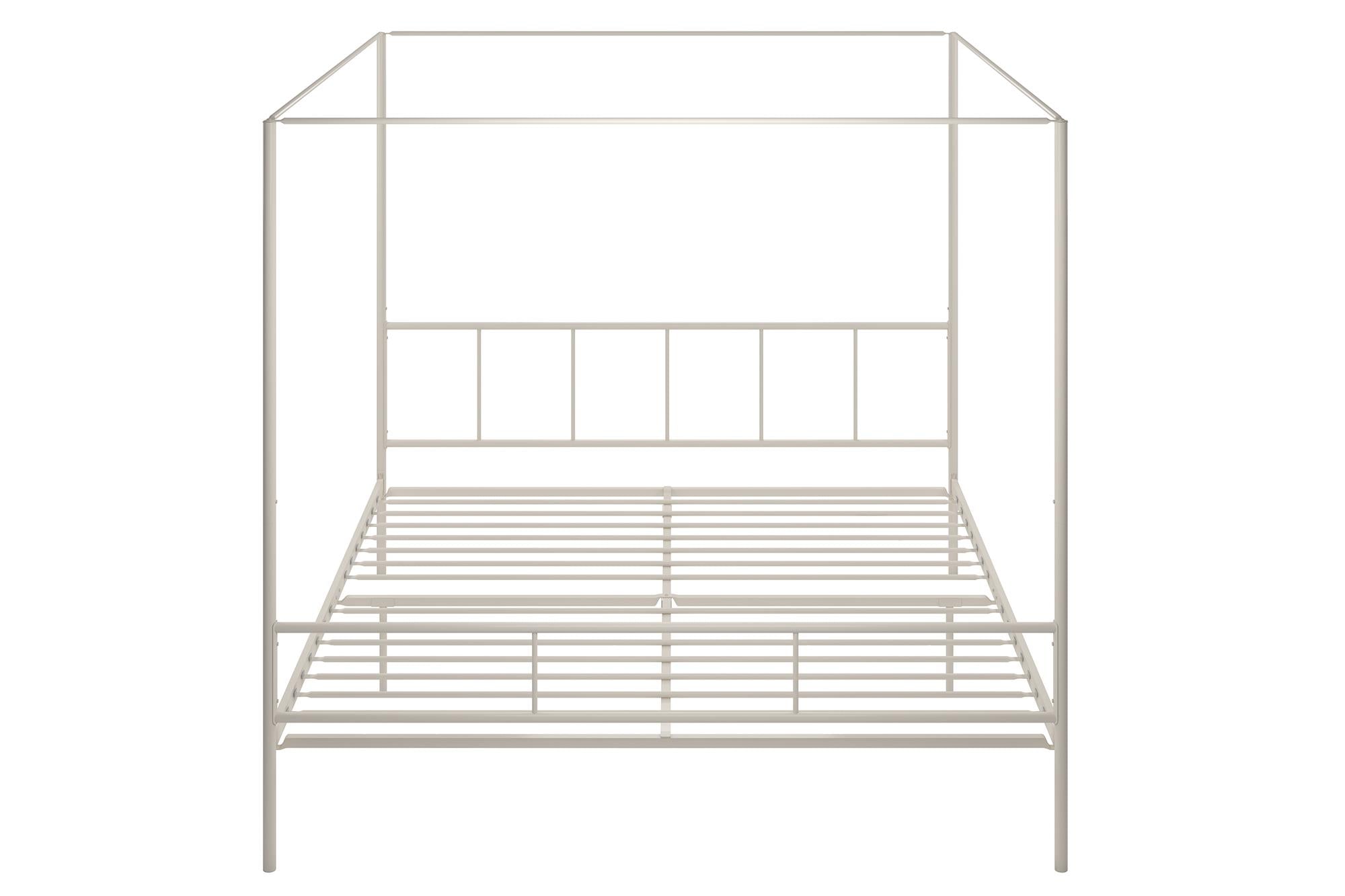 Novogratz Marion Canopy Bed - White - King