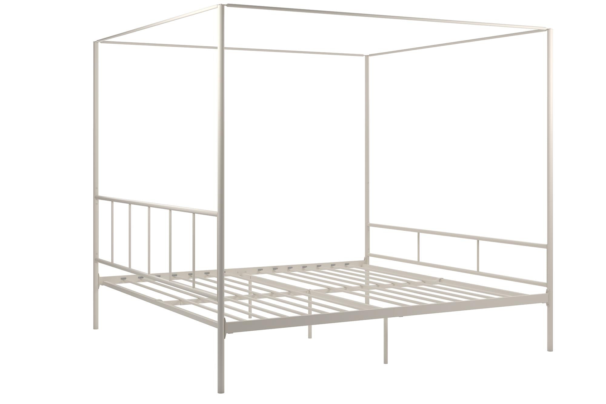 Novogratz Marion Canopy Bed - White - King