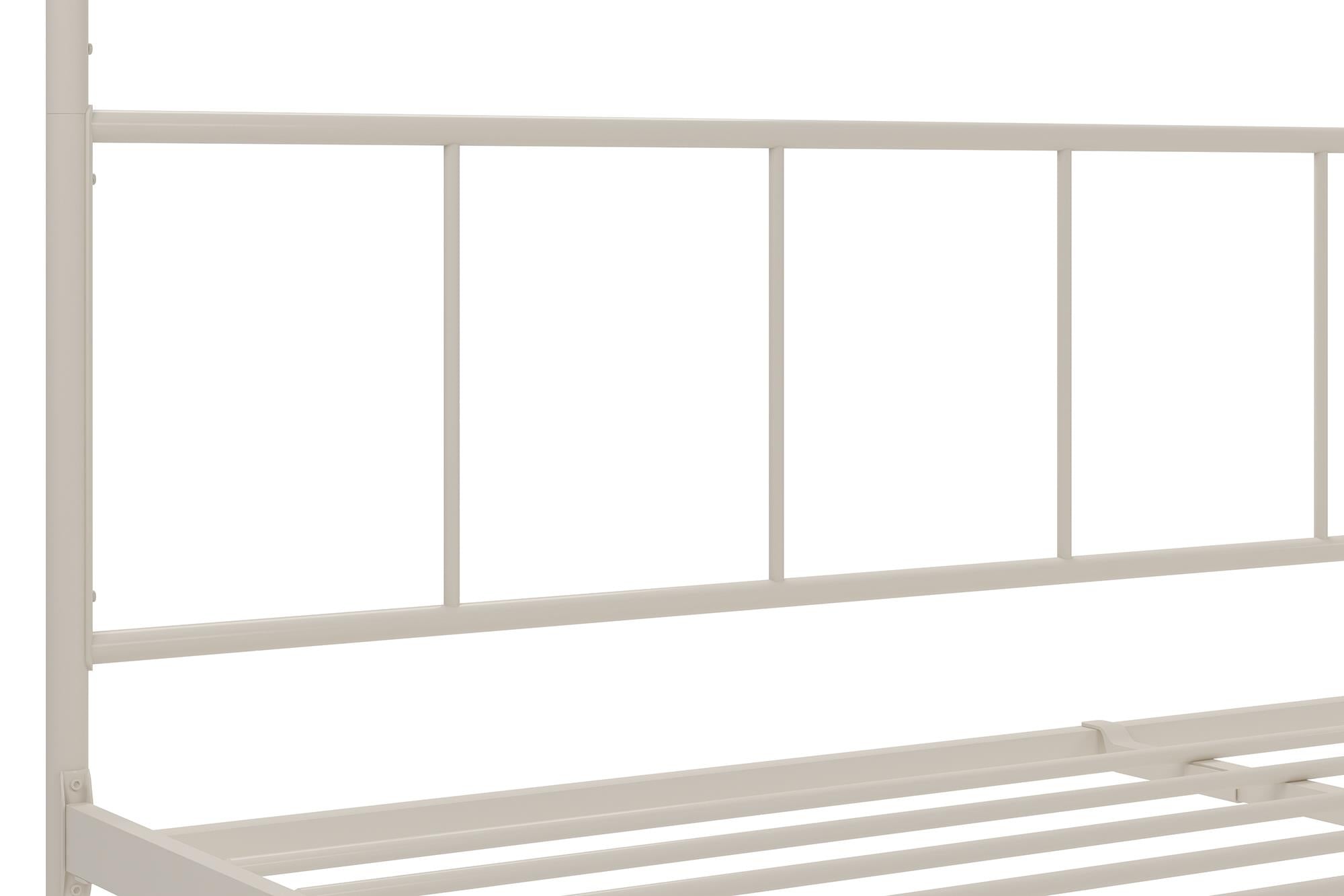 Novogratz Marion Canopy Bed - White - King