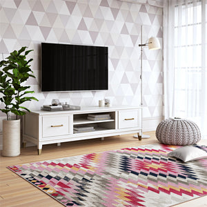 CosmoLiving Westerleigh TV Stand for TVs up to 65" - White
