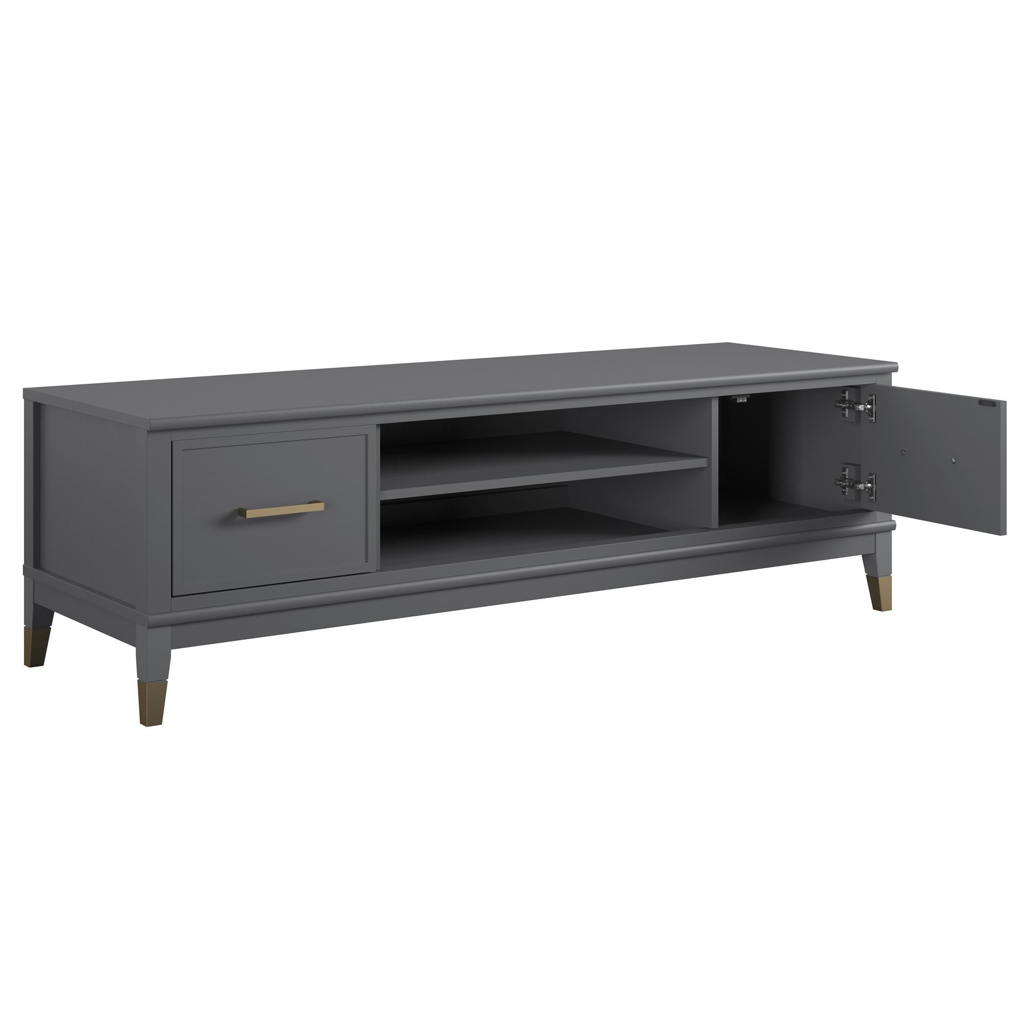 CosmoLiving Westerleigh TV Stand for TVs up to 65" - Graphite Grey