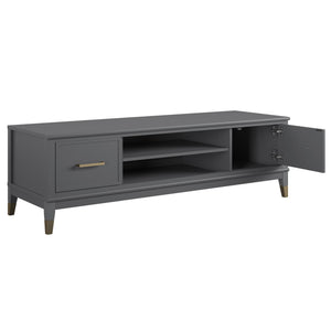 CosmoLiving Westerleigh TV Stand for TVs up to 65" - Graphite Grey