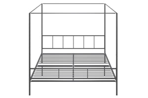 Novogratz Marion Canopy Bed - Dark Gray - King