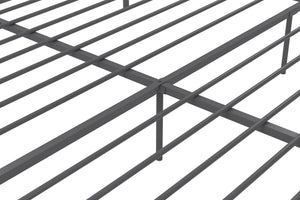 Novogratz Marion Canopy Bed - Dark Gray - King