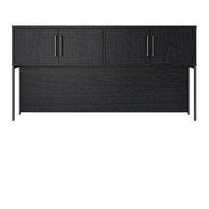 Ameriwood Home Parkside Hutch - Black Oak