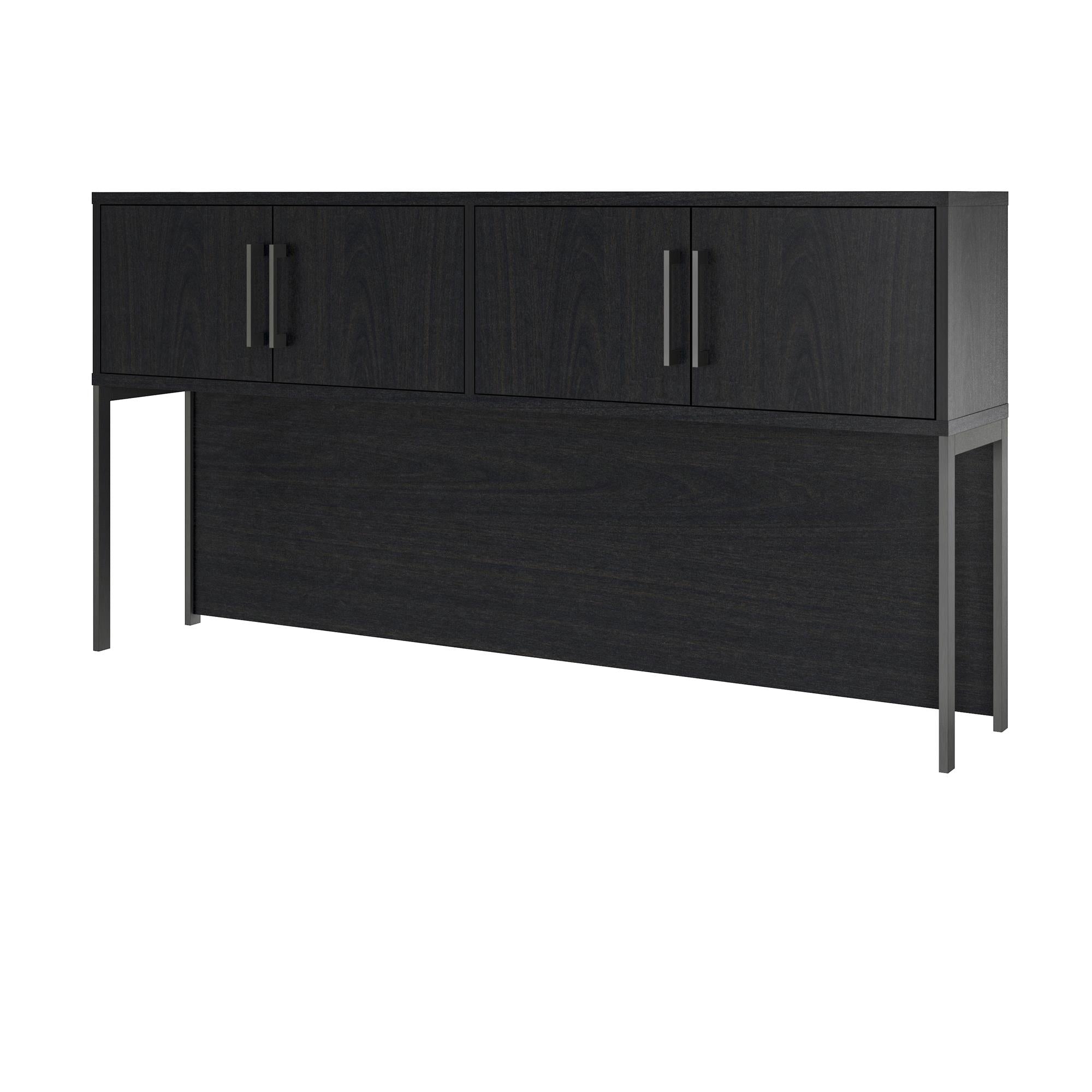 Ameriwood Home Parkside Hutch - Black Oak