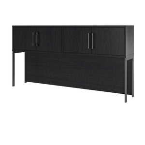 Ameriwood Home Parkside Hutch - Black Oak