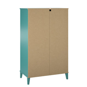 Ameriwood Home Monticello Tall 5 Drawer Dresser - Emerald Green