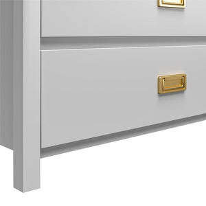 Haven 3-Drawer Kids' Dresser, Dove Gray - Dove Gray