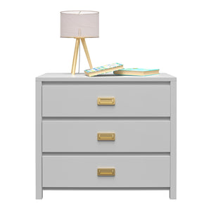 Haven 3-Drawer Kids' Dresser, Dove Gray - Dove Gray