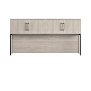 Ameriwood Home Parkside Hutch - Natural White Oak