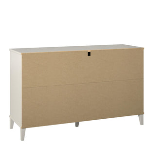 Ameriwood Home Monticello Wide 6-Drawer Dresser - Sharkey Grey