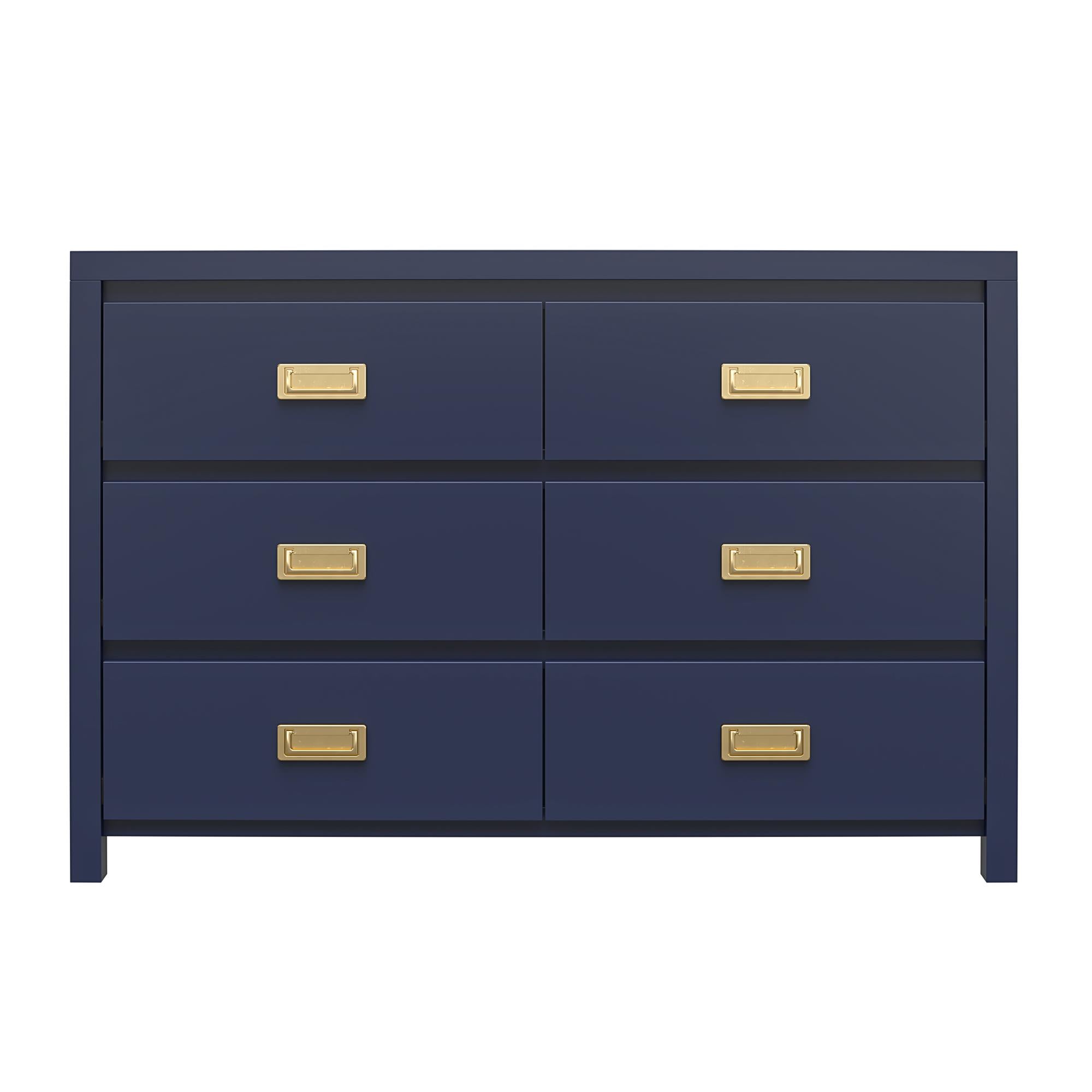 Monarch Hill Haven 6-Drawer Kids' Dresser, Navy - Navy