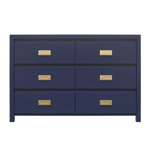 Monarch Hill Haven 6-Drawer Kids' Dresser, Navy - Navy