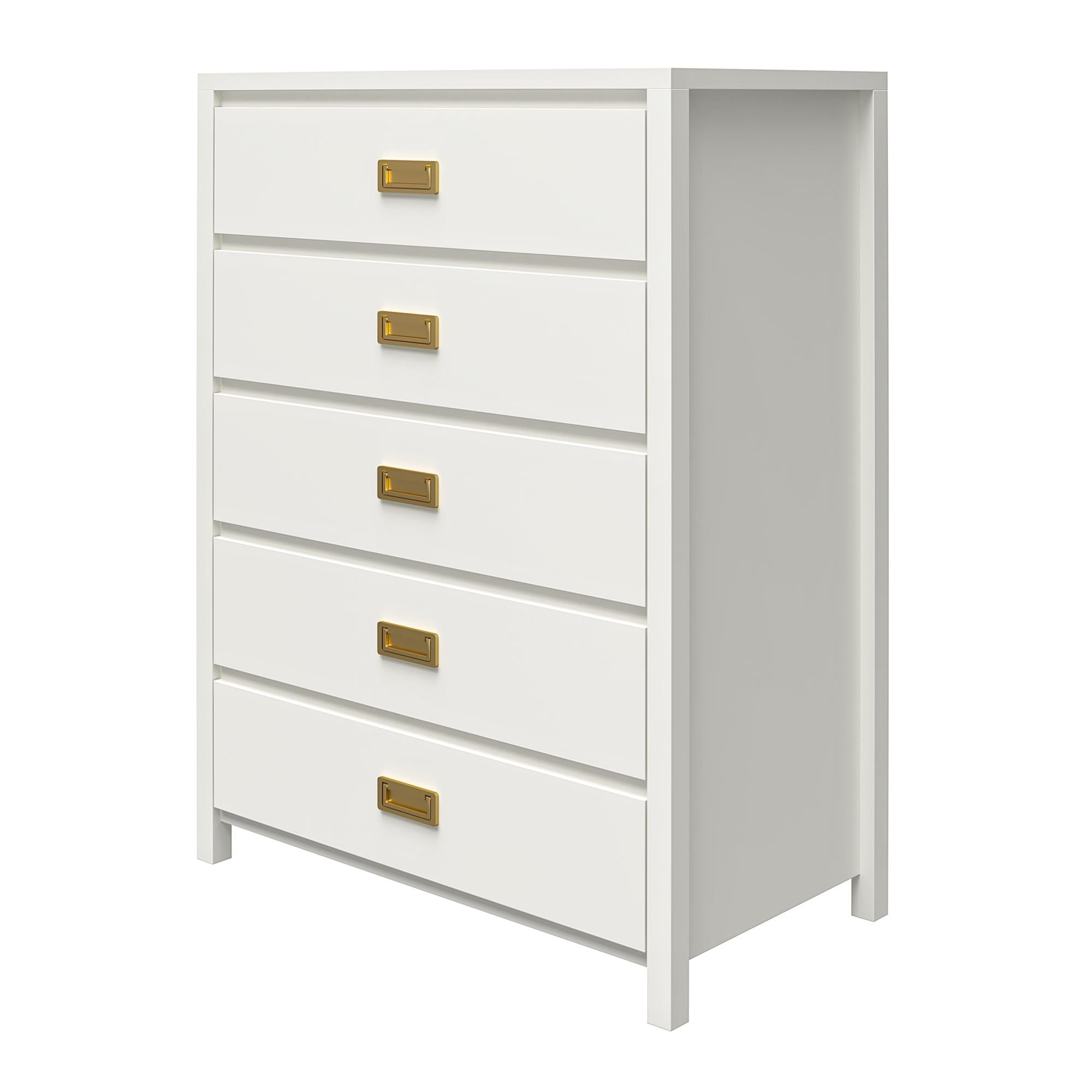 Monarch Hill Haven 5-Drawer Kids' Dresser, White - White
