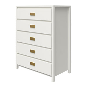 Monarch Hill Haven 5-Drawer Kids' Dresser, White - White