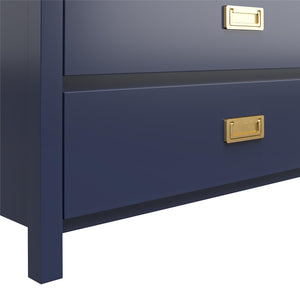 Monarch Hill Haven 5-Drawer Kids' Dresser, Navy - Navy