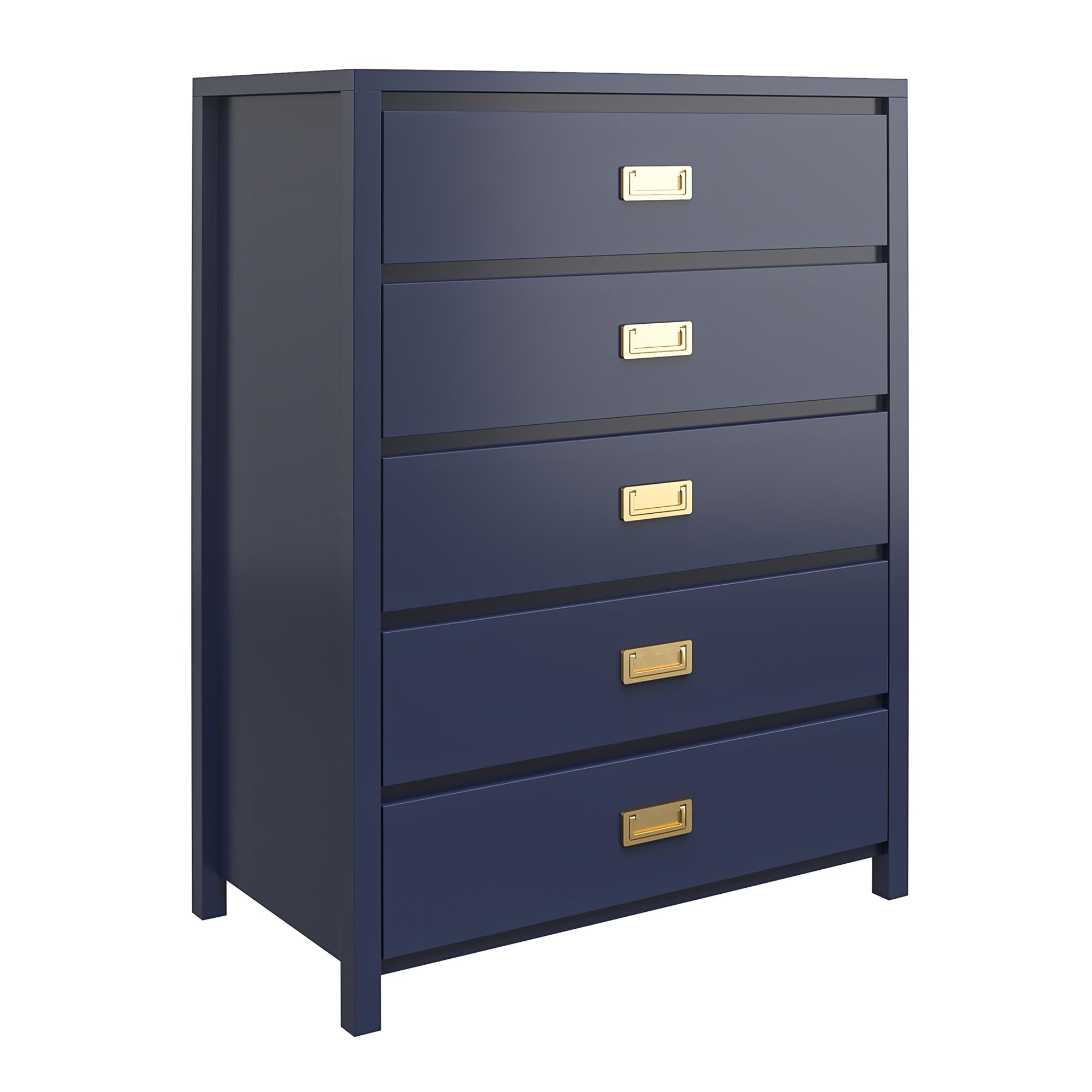 Monarch Hill Haven 5-Drawer Kids' Dresser, Navy - Navy