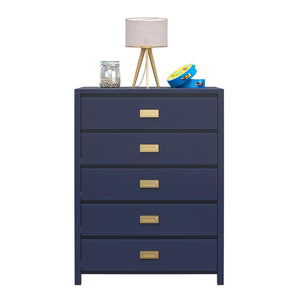 Monarch Hill Haven 5-Drawer Kids' Dresser, Navy - Navy