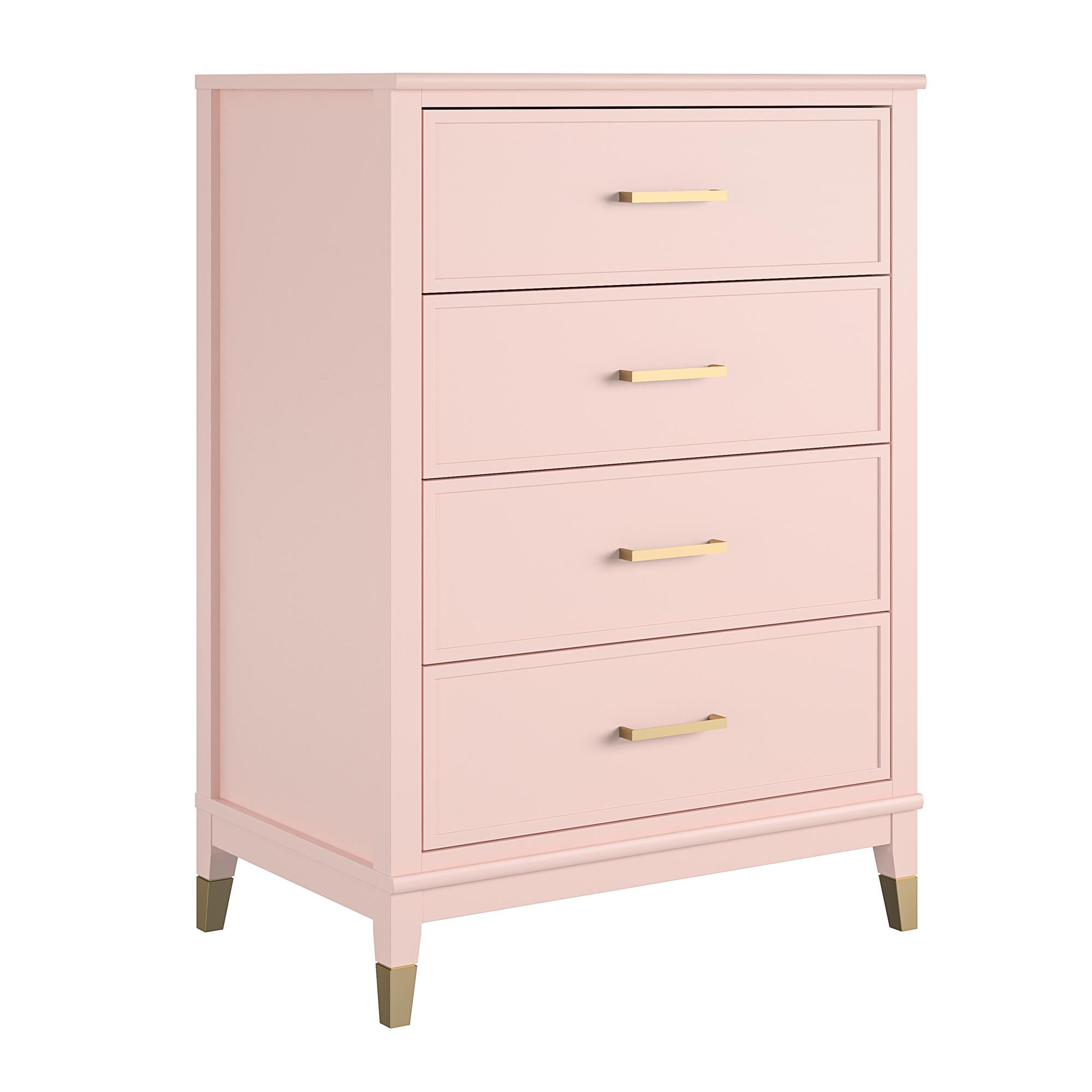 CosmoLiving Westerleigh 4-Drawer Dresser - Pale Dogwood