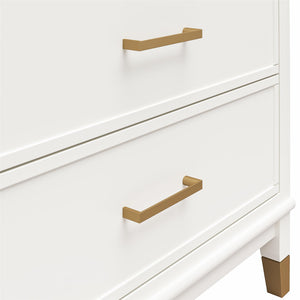CosmoLiving Westerleigh 3-in-1 Media Dresser - White