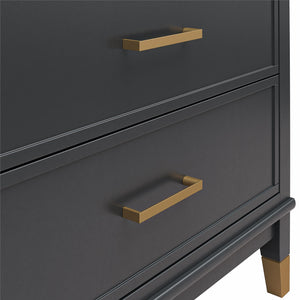 CosmoLiving Westerleigh 3-in-1 Media Dresser - Black