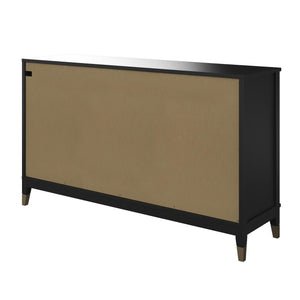 CosmoLiving Westerleigh 6 Drawer Dresser - Black