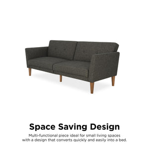 Novogratz Regal Futon Sofa Bed - Gray