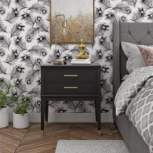 CosmoLiving Westerleigh End Table - Black